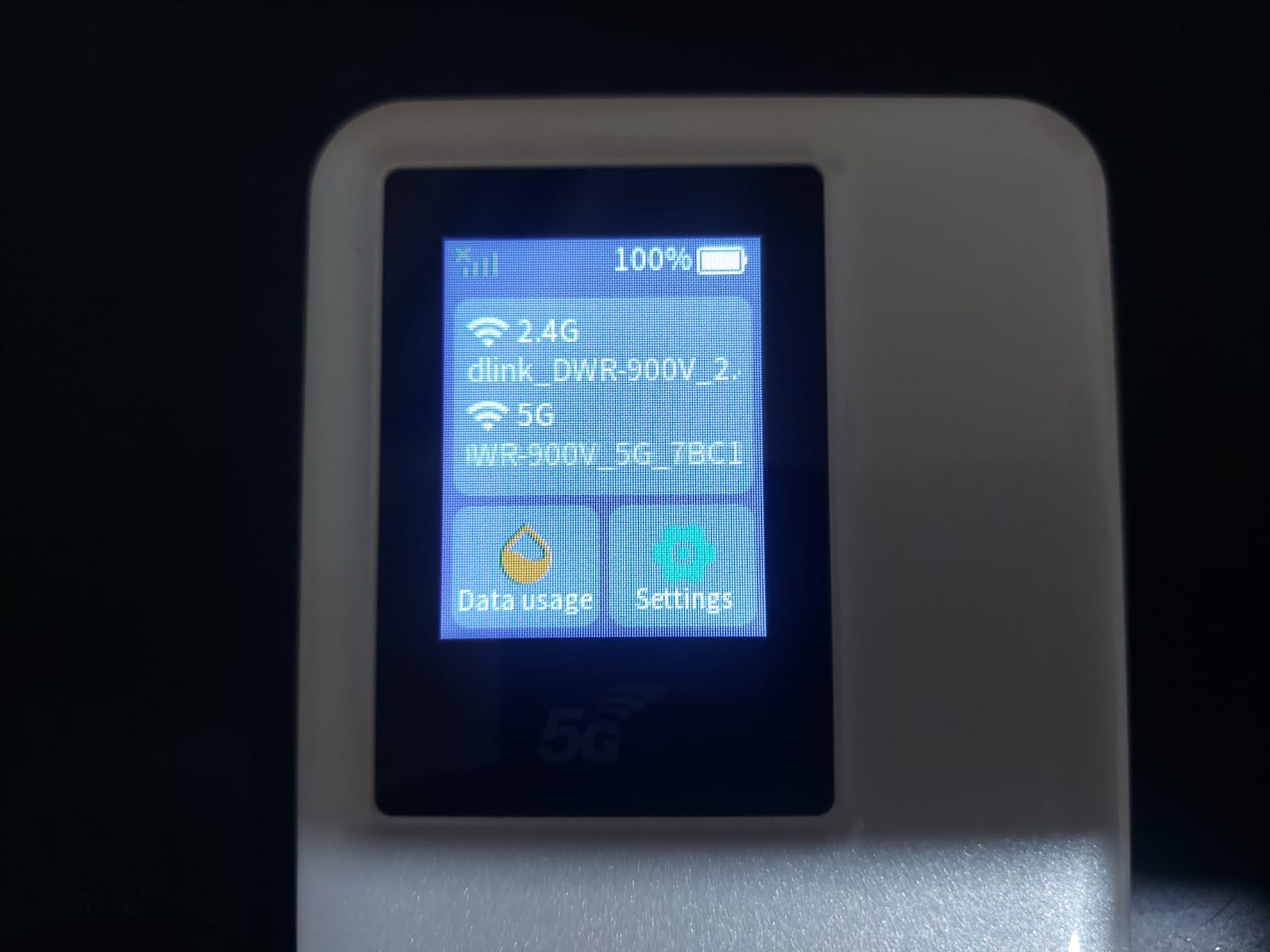 used lik new D-Link MiFi 6 5G sim Router DWR-900V 10,000mah battry can use any sim - Image 4