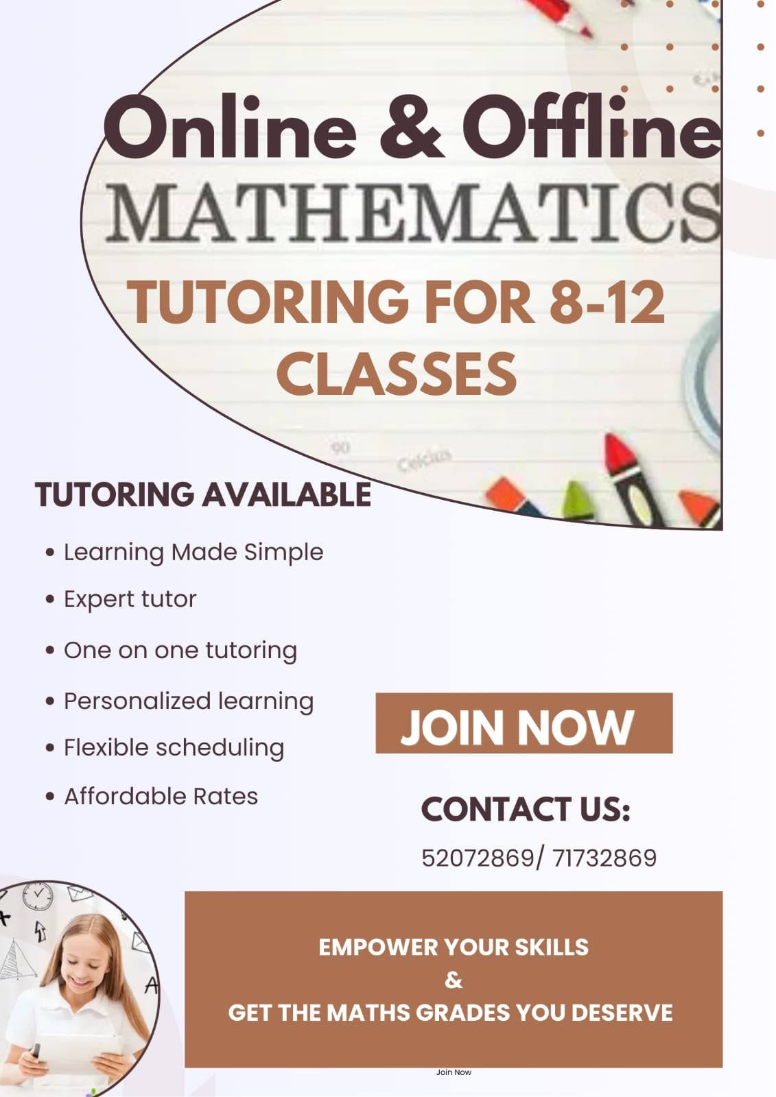 Female Mathematics Tutor – Online for Grades 5-12 - Image 1