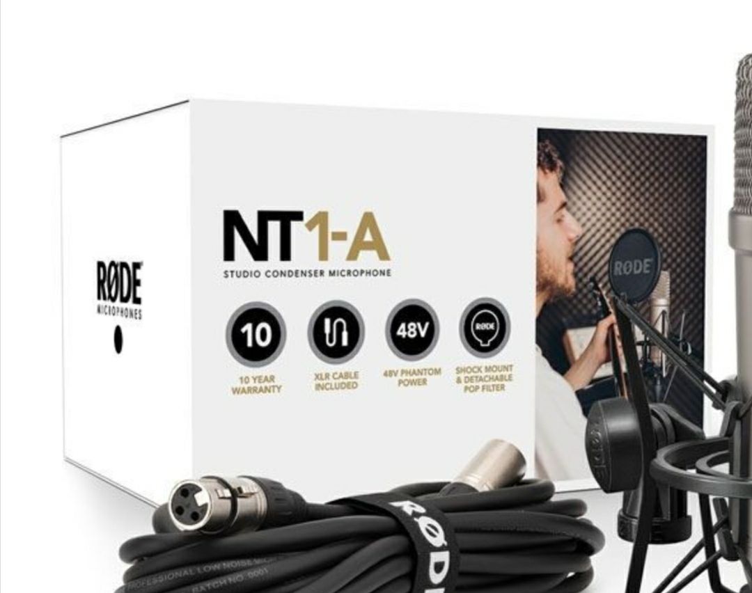 Brand new rode condenser mic NT1A 10yrs warrantee - Image 5