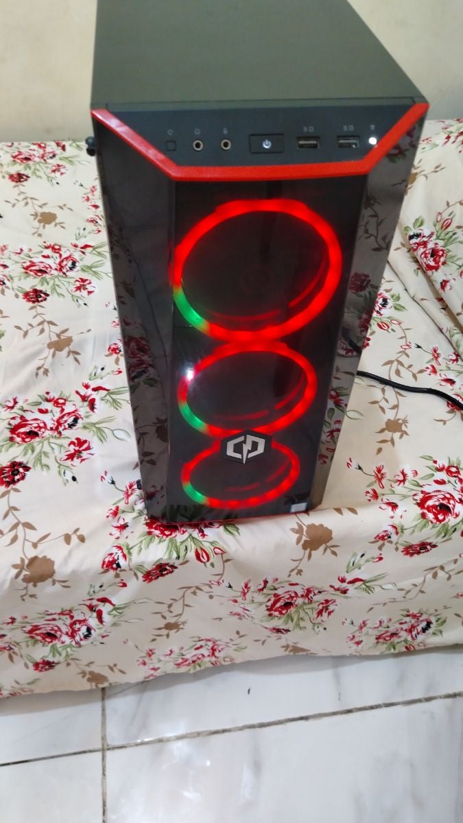 FULL SET GAMING PC I5 12 RTX 3060 TI 27 INCH MONITOR - Image 1