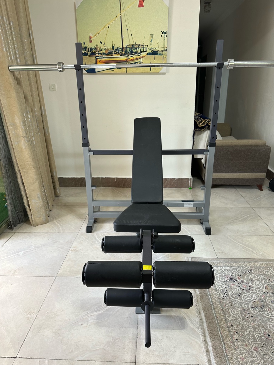 Standard Bench Home Gym with Bench Press and Leg Lifts - Image 8
