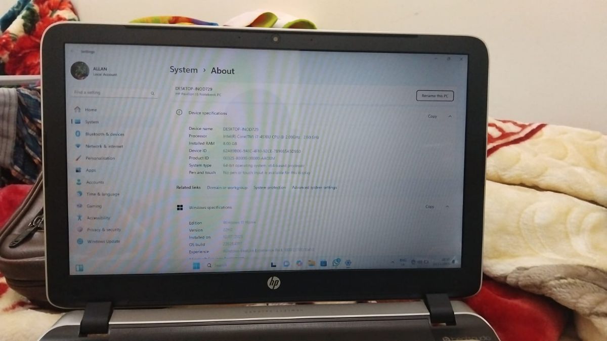 HP PAVILION LAPTOP GEFORCE  15.6 inch - Image 3