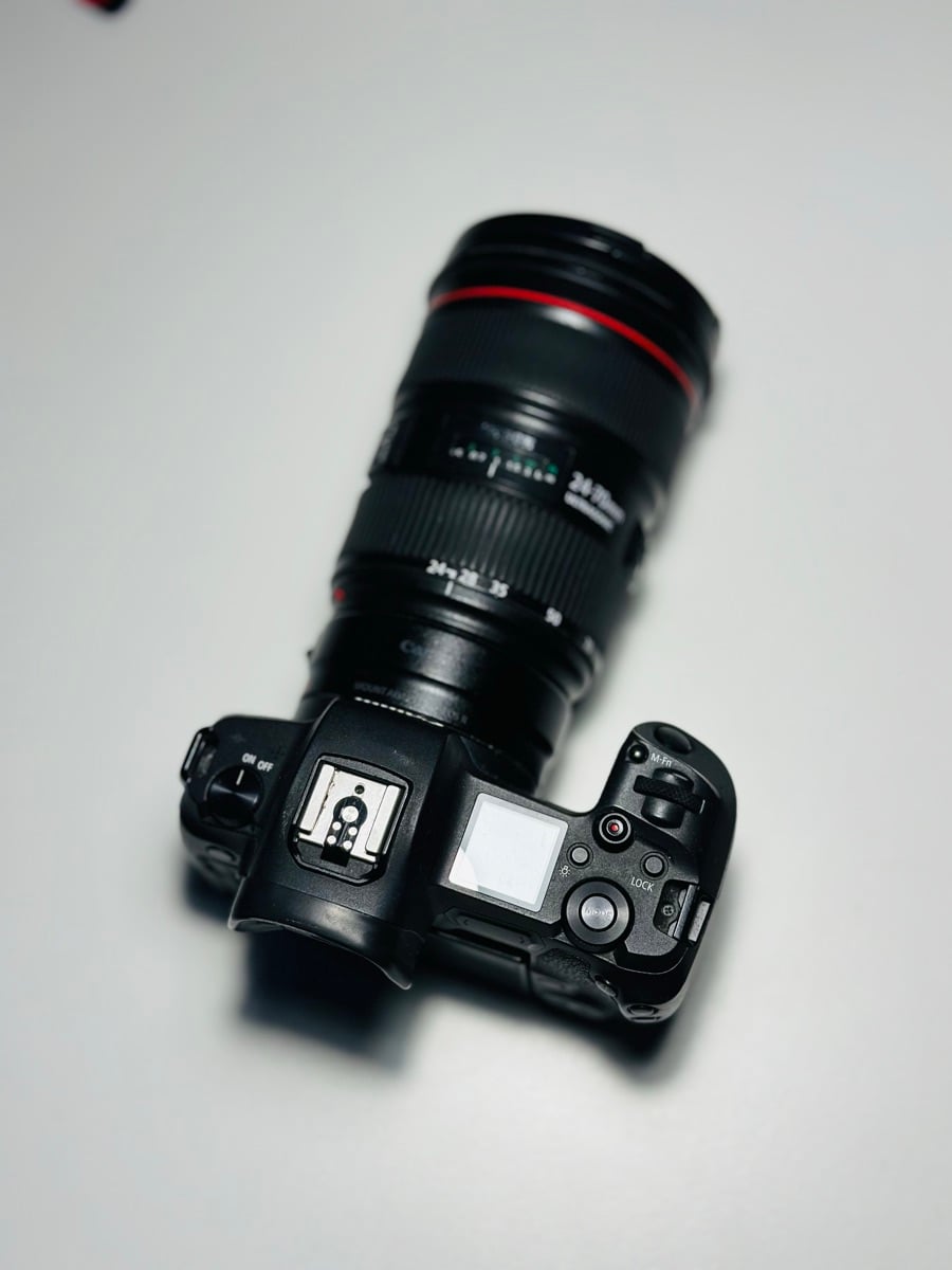 Canon EOS R Mirrorless Camera with 24-70mm f/2.8 lens Mint Condition - Image 1