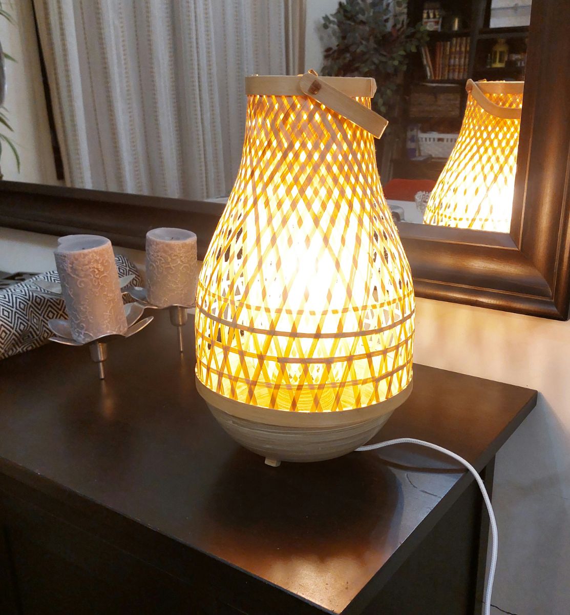 IKEA Bamboo lamp + free delivery - Image 2