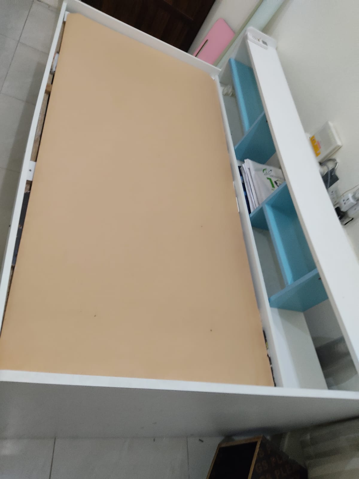 FOR SALE: Bed with Mattress + Built-in Storage – Excellent Condition! ?️  - Image 3