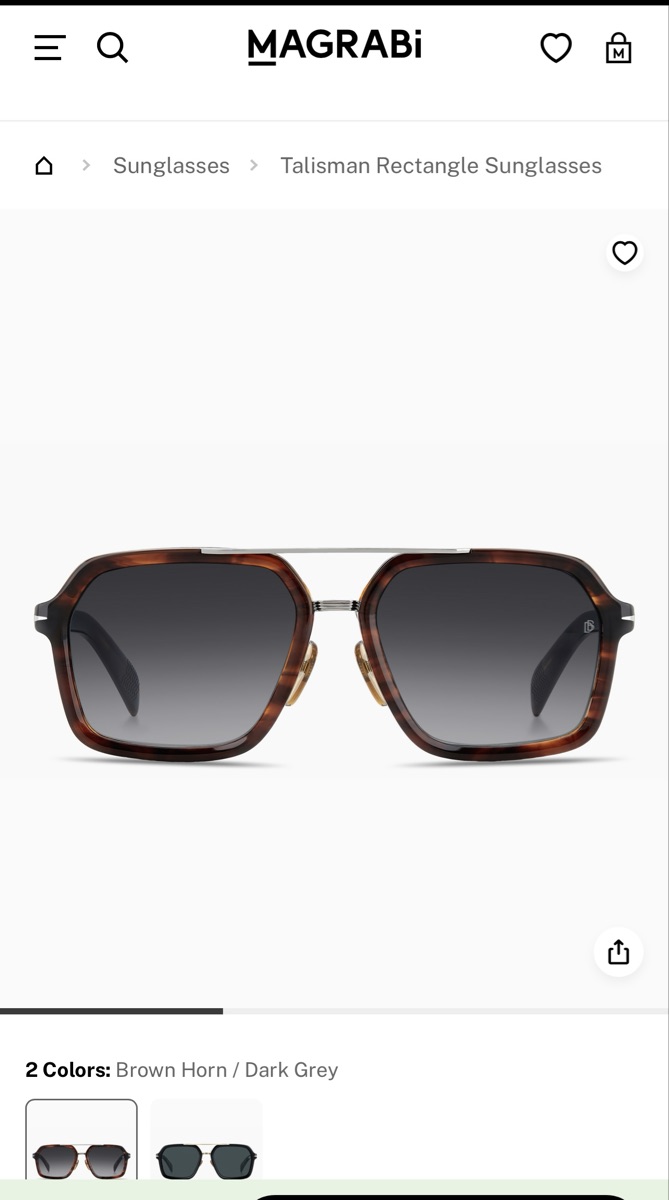 elegant men's sunglasses by David Beckham . - Image 3