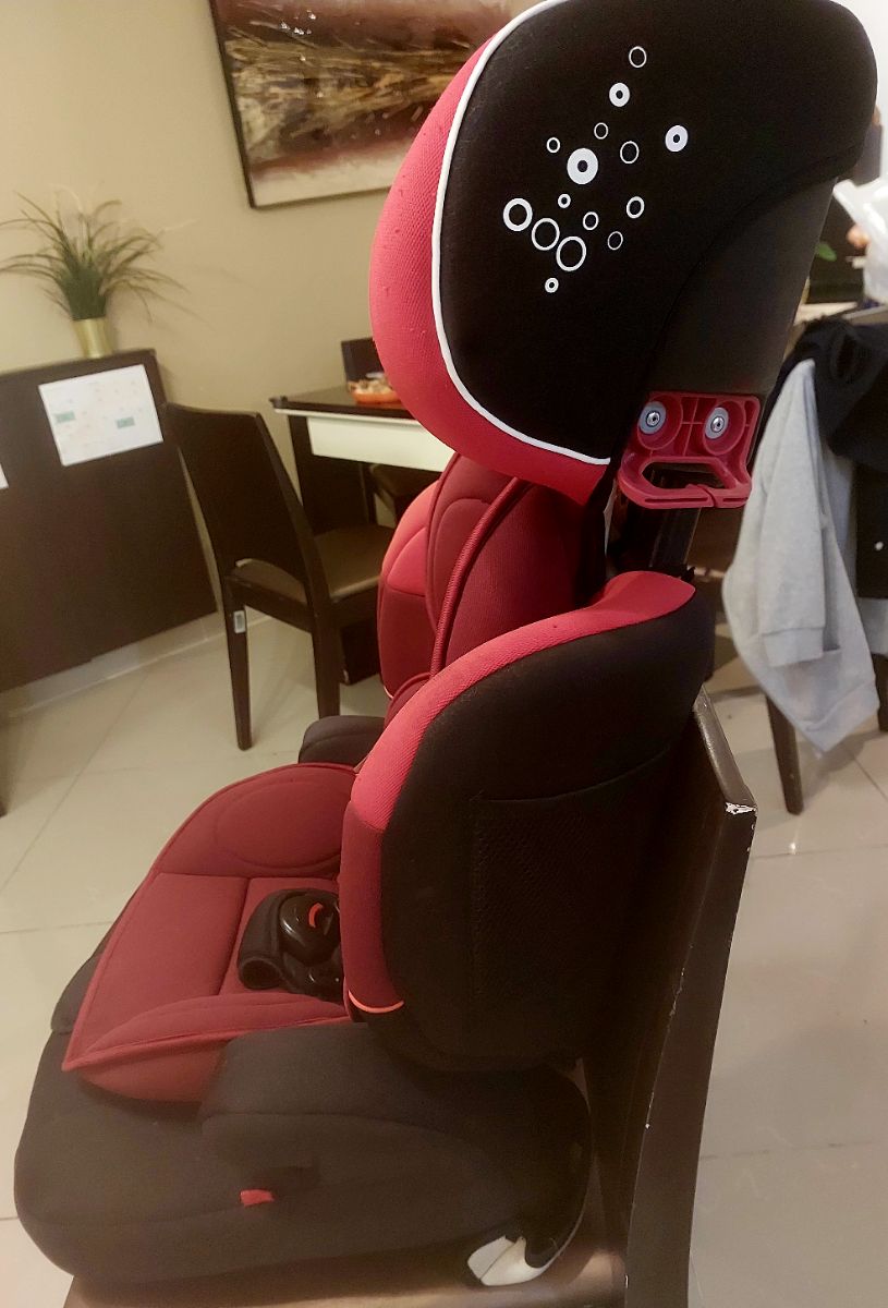 JUNIOR 3-in-1 Toddler Carseat - Red (Ages 1 to 12 years) - Image 5