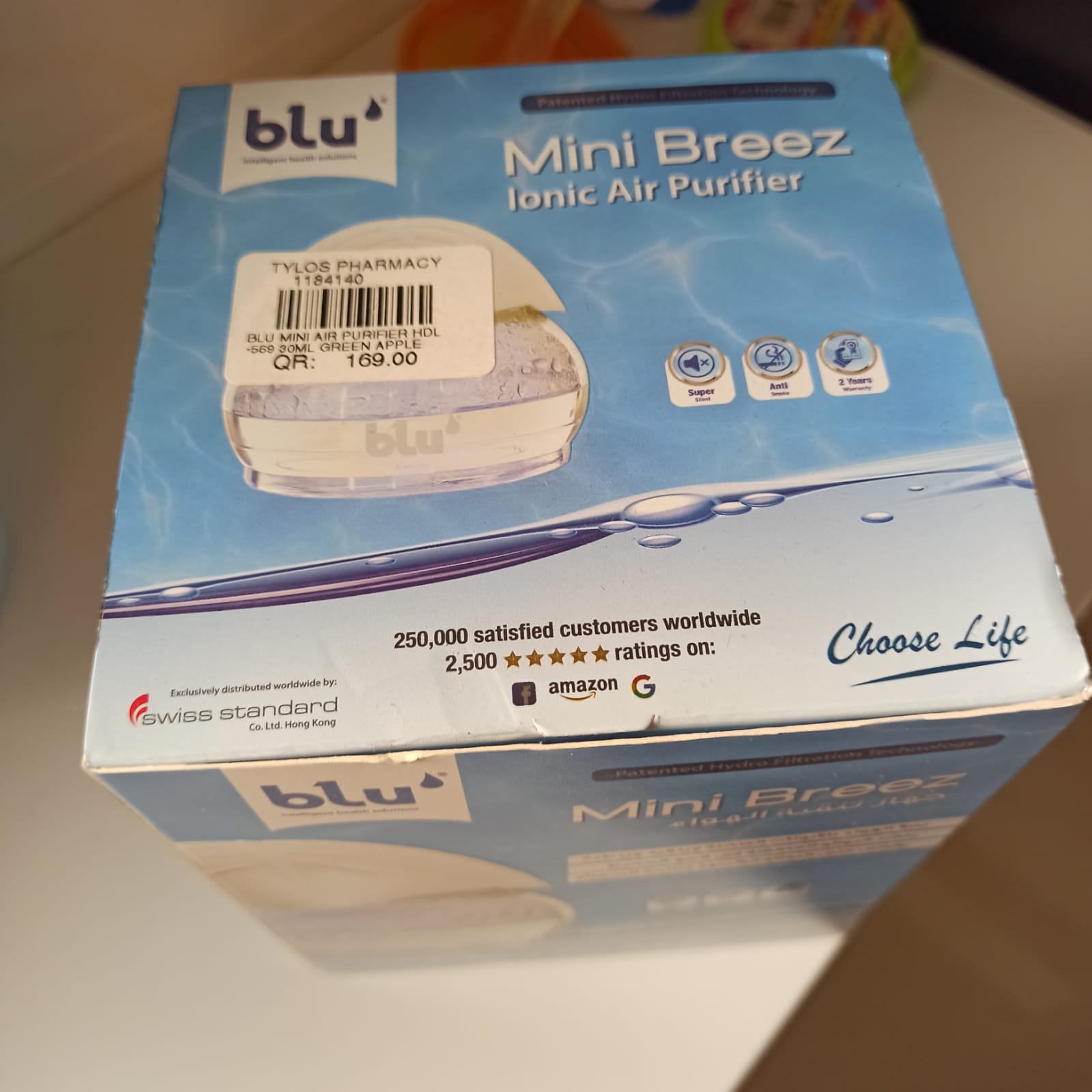 Brand New Blu Mini Breez Ionic Air Purifier  - Image 4