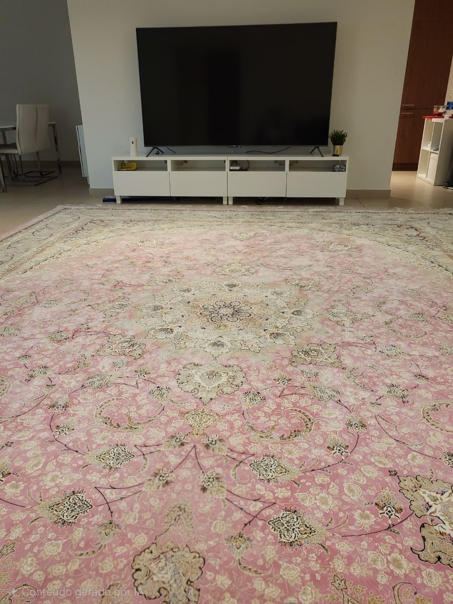 Silk iranian carpet 5x4m - Image 4