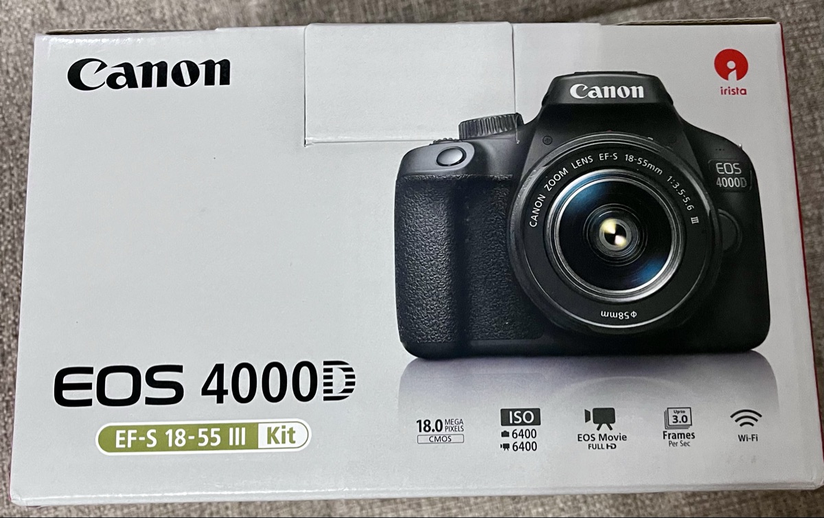 Canon 4000D camera for sale - Image 1