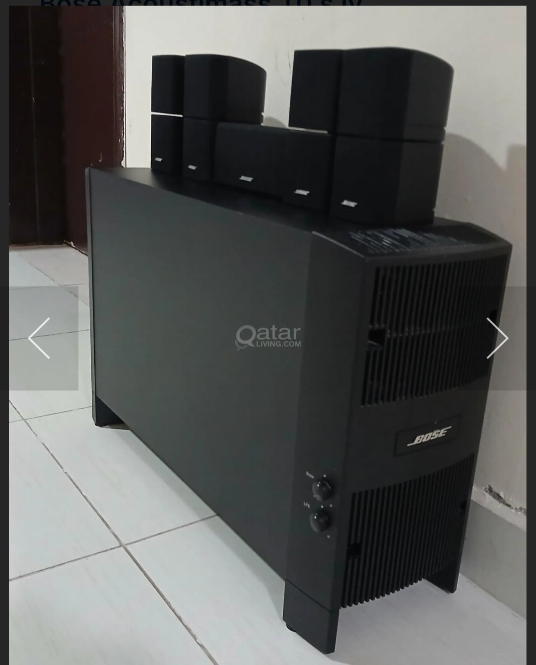 Bose Accostimas 10 Series 4- 5.1  Speaker  - Image 2