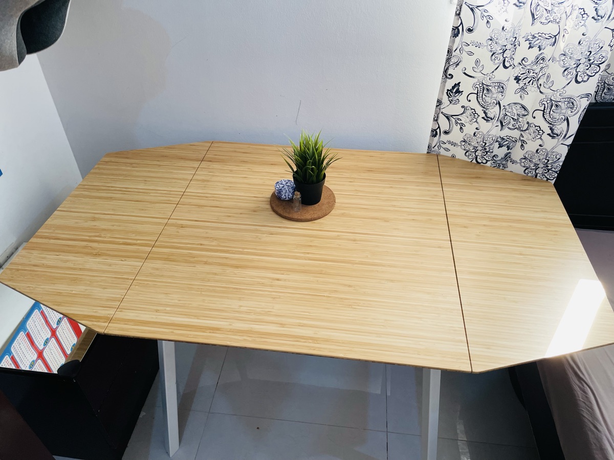 Ikea Drop Leaf dining table  for sale.Very Less used (like brand new) - Image 6