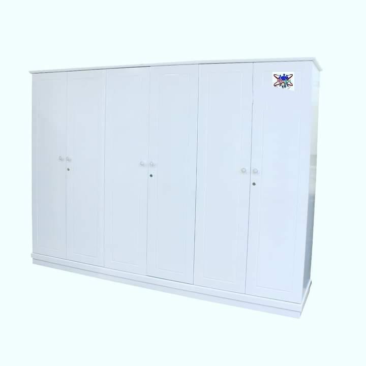 6 Door wooden wardrobe.Local made.Whatsapp 55352383 - Image 6
