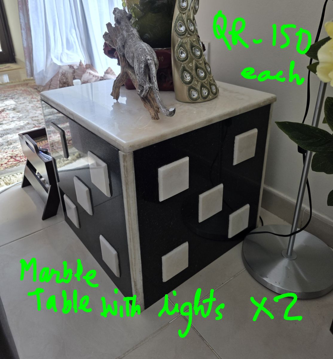 Dinning table - 6 seater, - Image 2