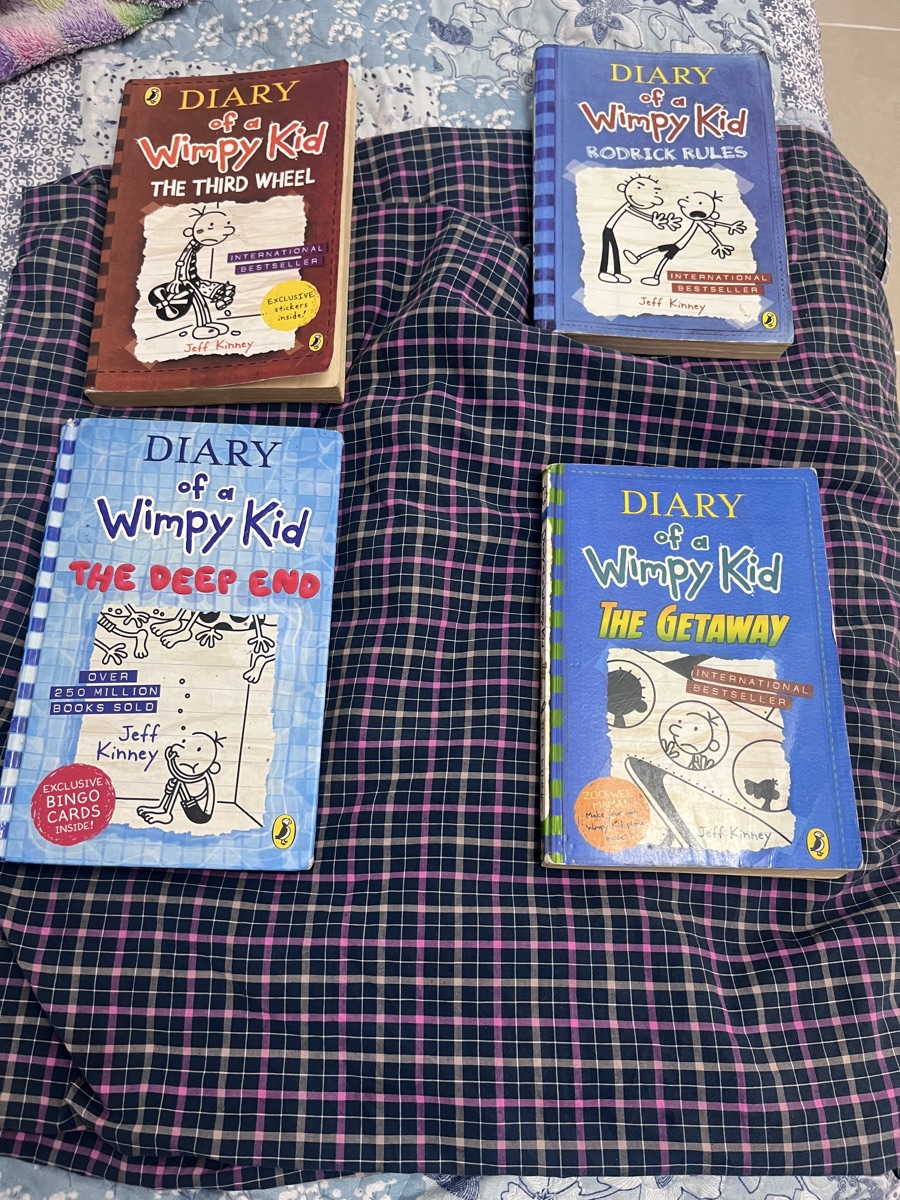 Diary of a Wimpy Kid books - Image 2
