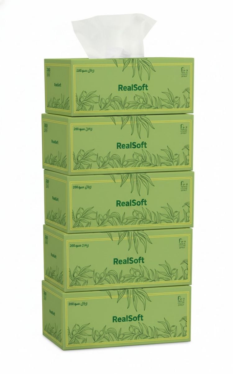 Realsoft Facial Tissues 30x200 Sheets - Image 1