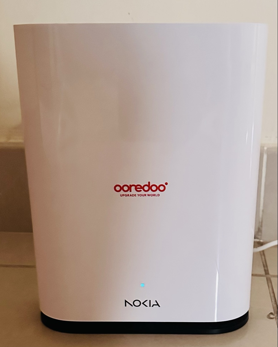 Ooredoo Nokia Router + Satellite Mesh – Excellent Condition – QR 450 (Muaither) - Image 1