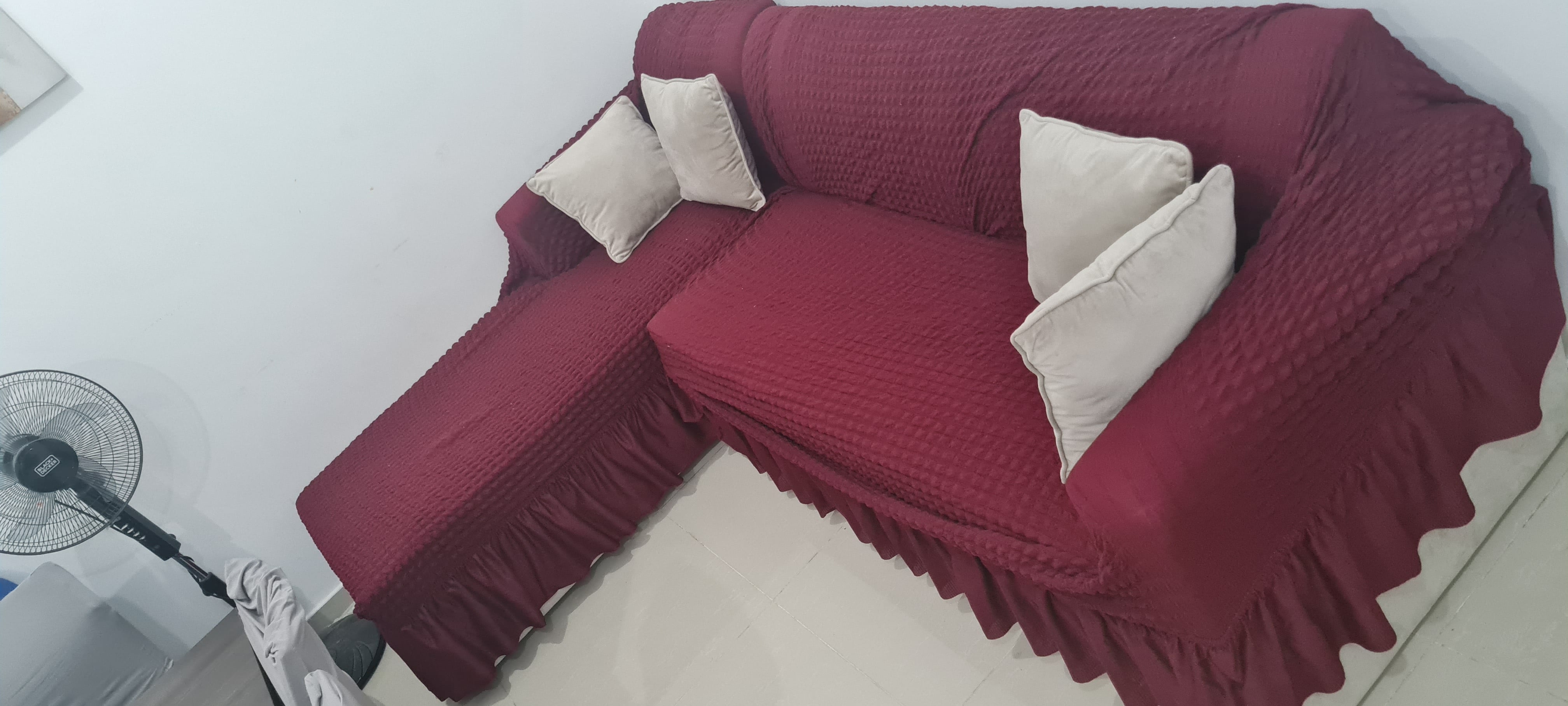 Good condition Corner sofa set for sale - Image 2