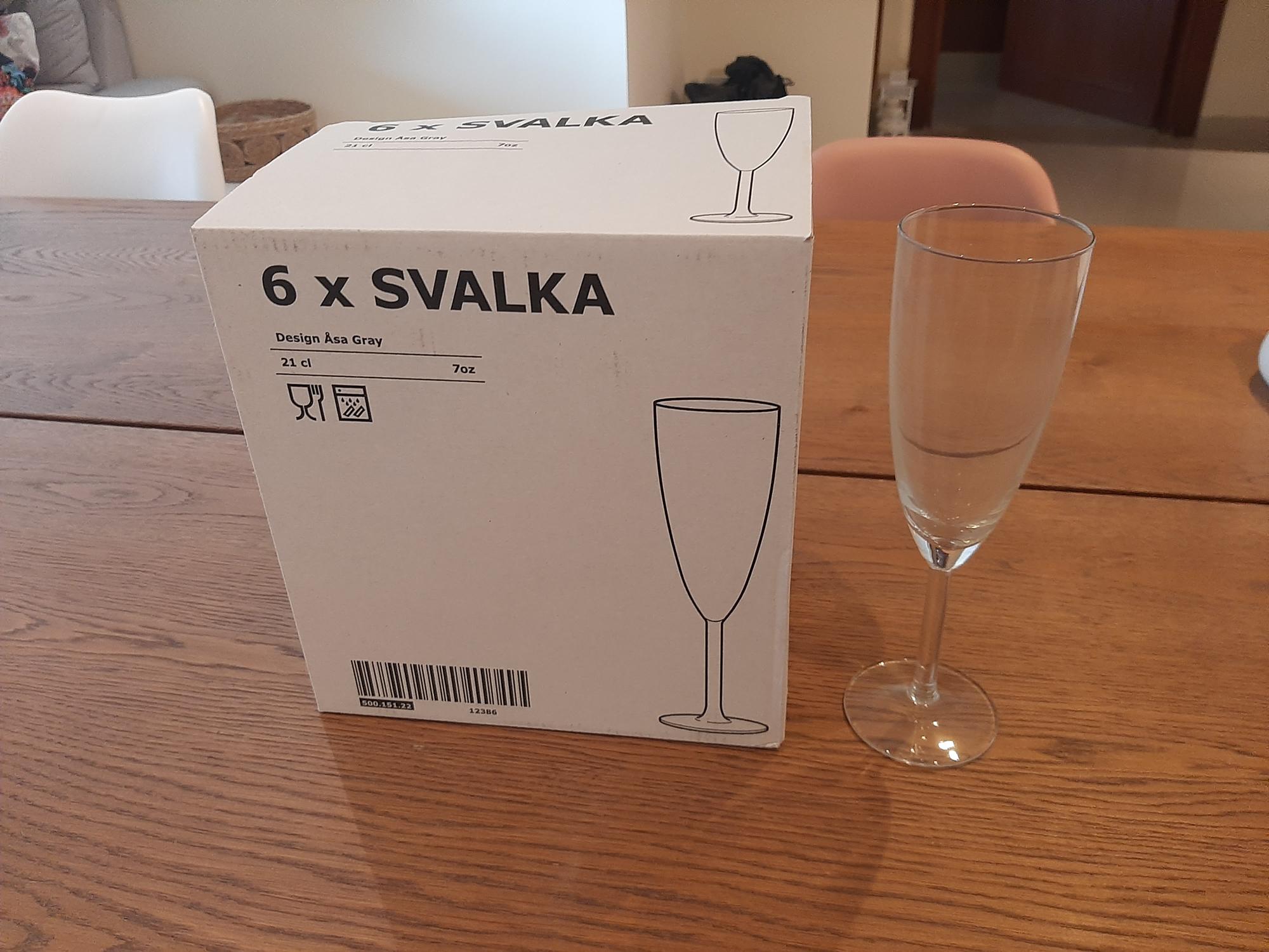Table water glasses set from IKEA - Image 1