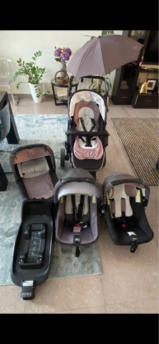 Stroller kit with car seat and baby bed - Image 10