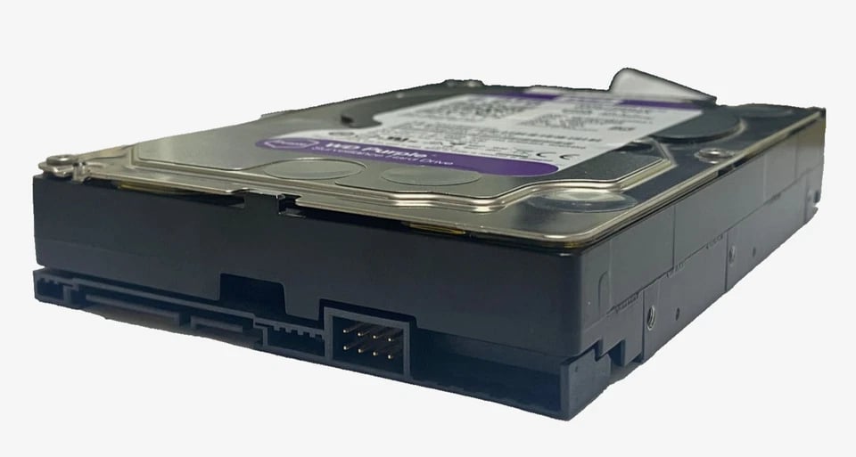 WD Purple 6TB Surveillance Hard Drive (WD60PURX) - SATA 64MB Cache -CCTV/NVR HDD - Image 1
