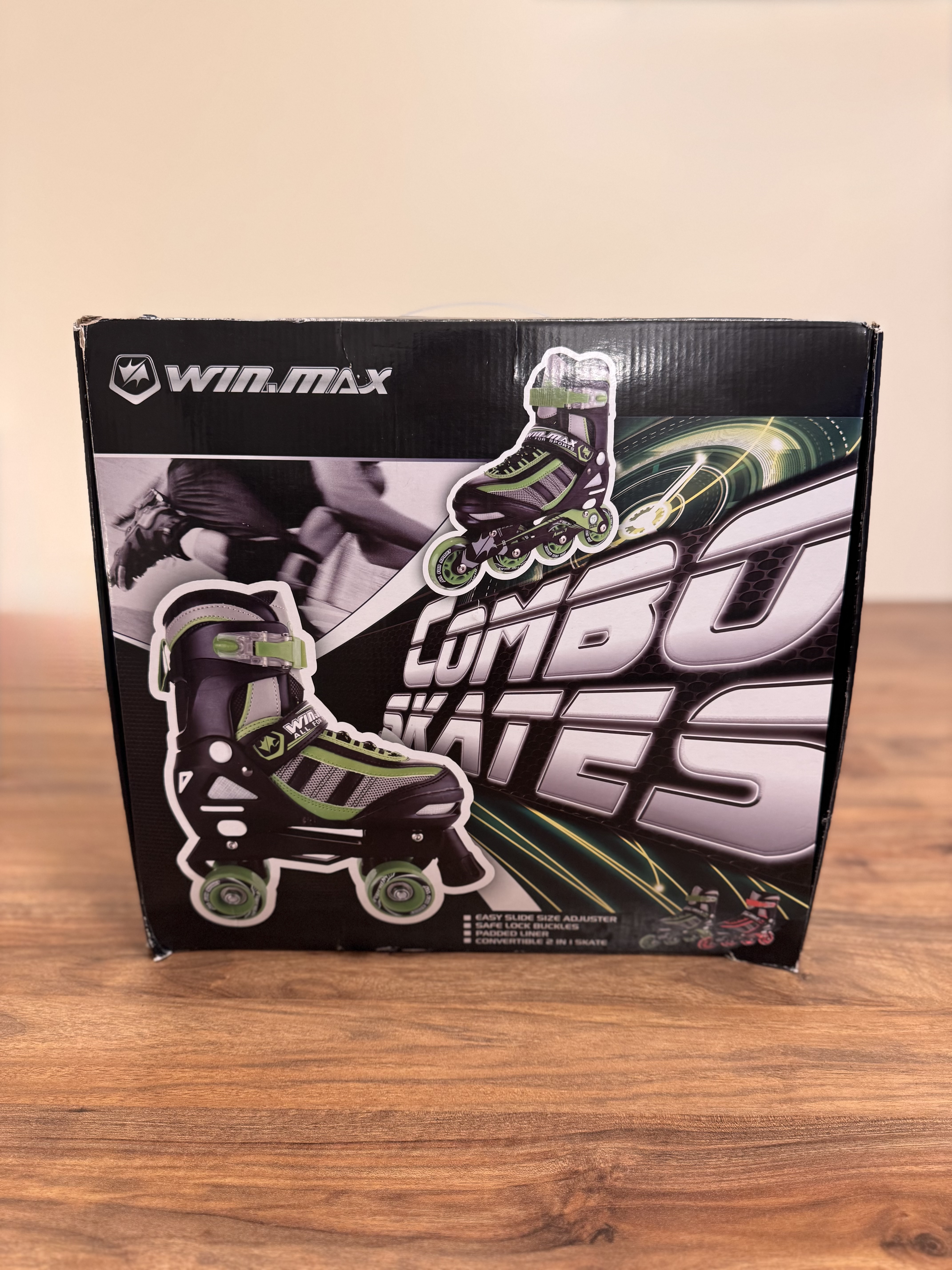 WIN.MAX Adjustable Inline / Quad Skates – Size 39–42 - Image 2