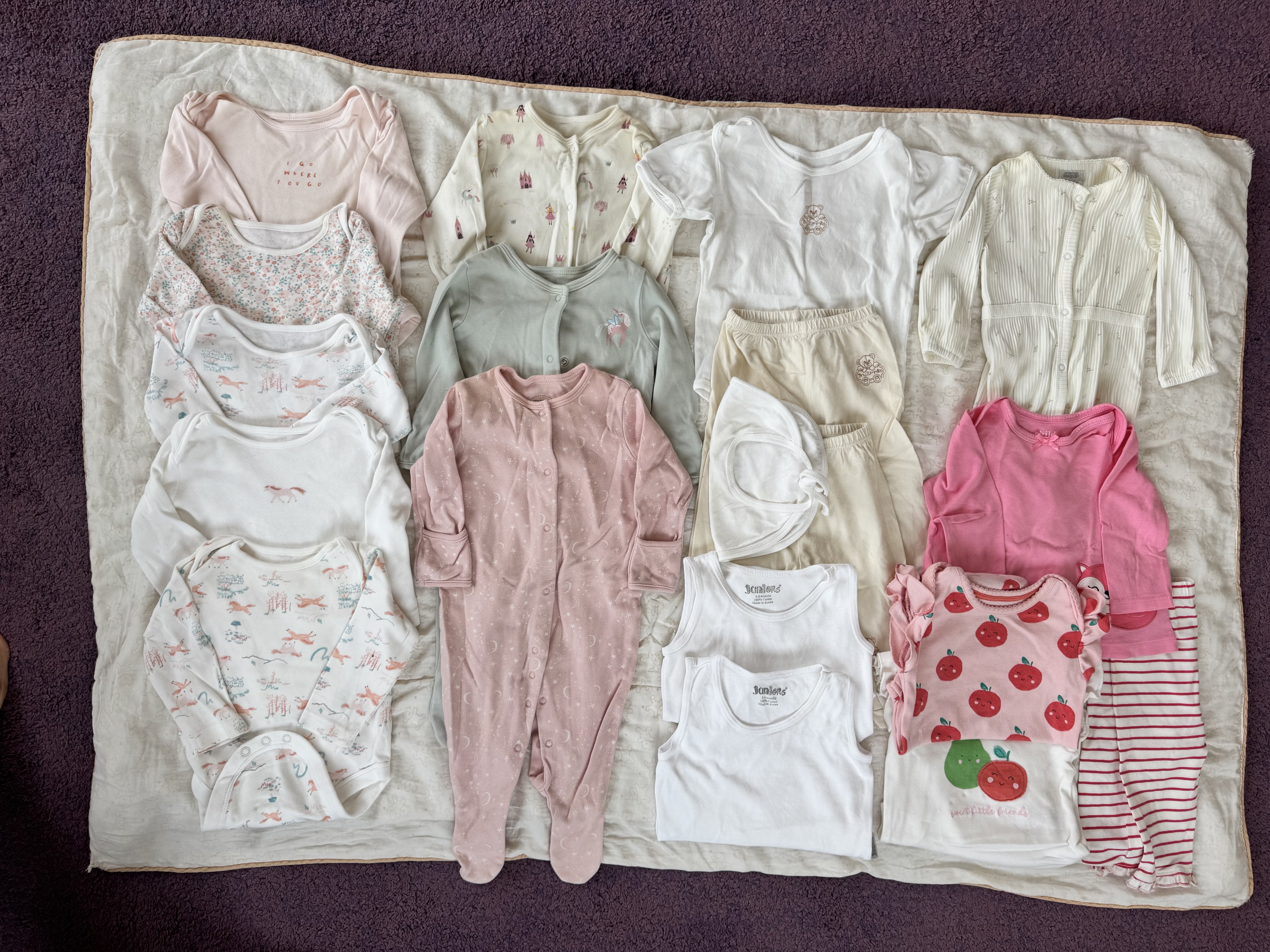 Baby girl clothes from 0-6months - Image 2