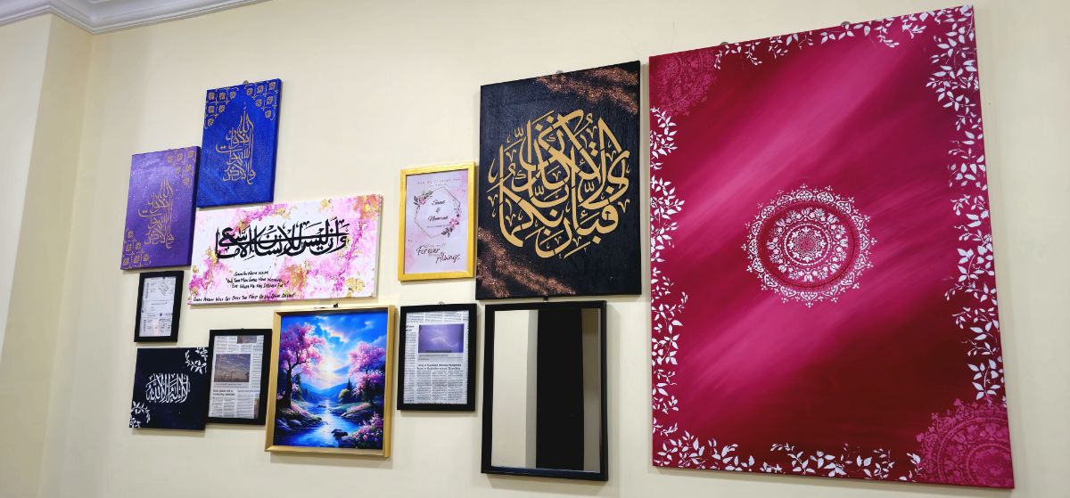 Acrylic painting / mandala art / shades painting - Image 2