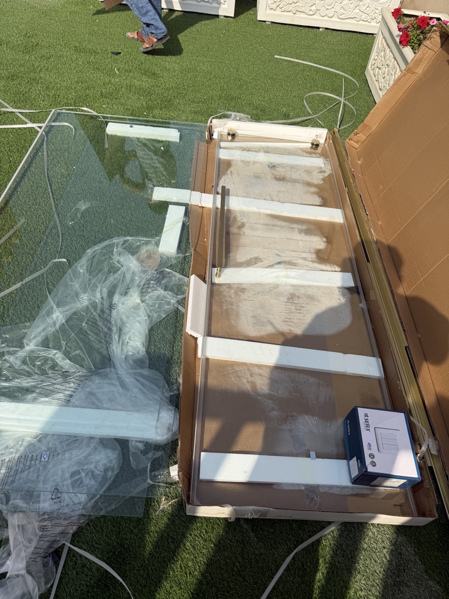 Glass shower box for sale - Image 5