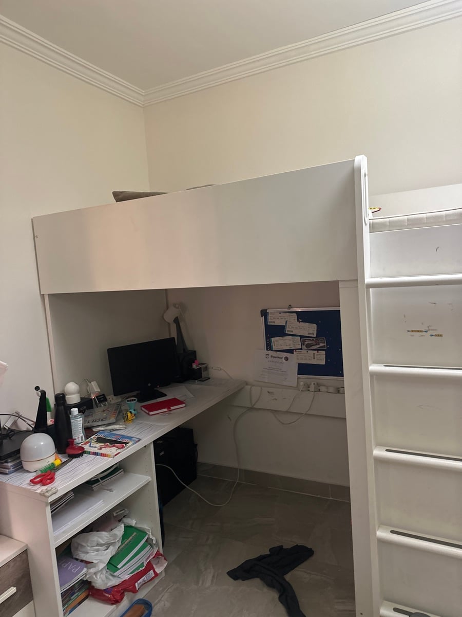 Bunk bed with study table - Image 3