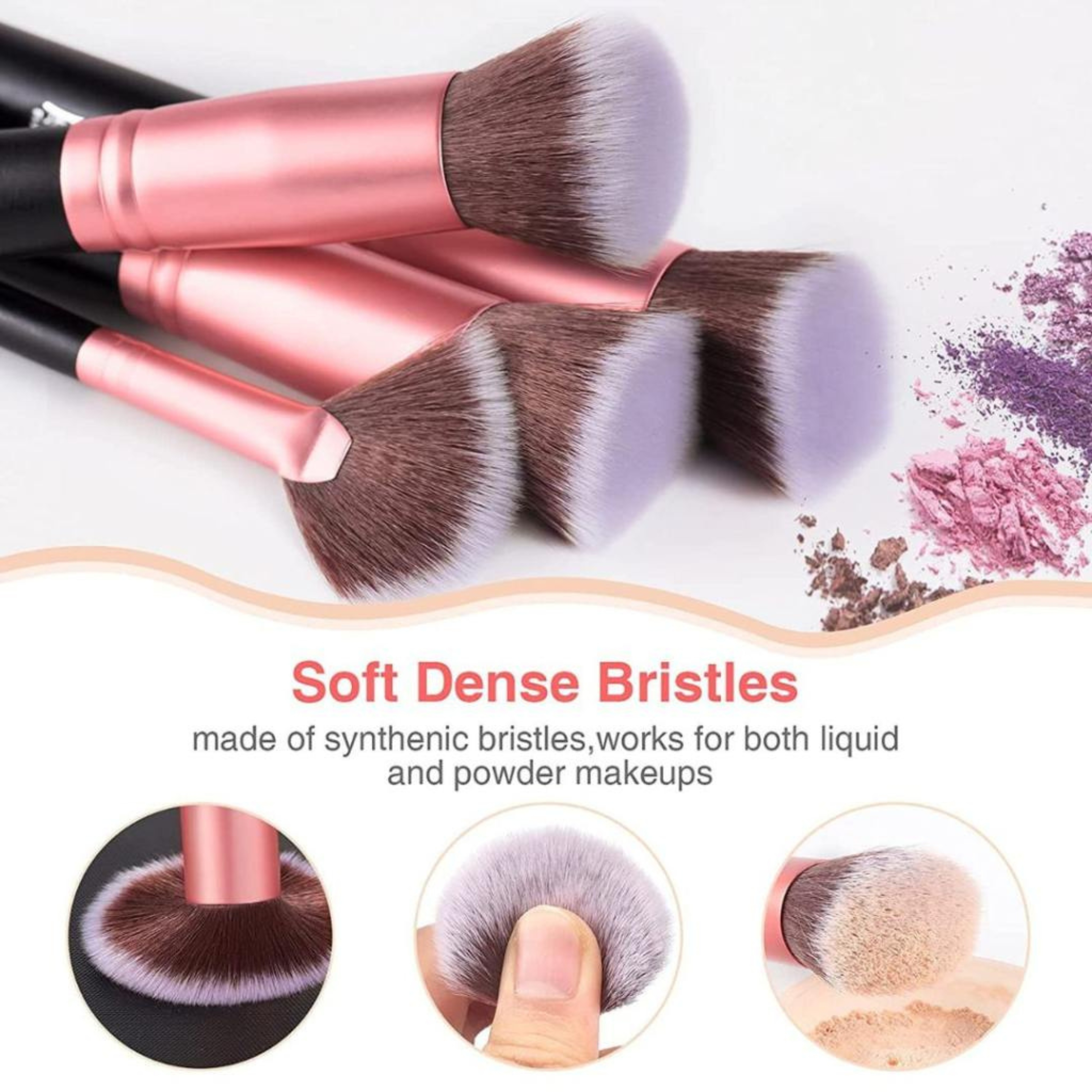 Premium 16-Piece Makeup Brush Set for women - Image 2
