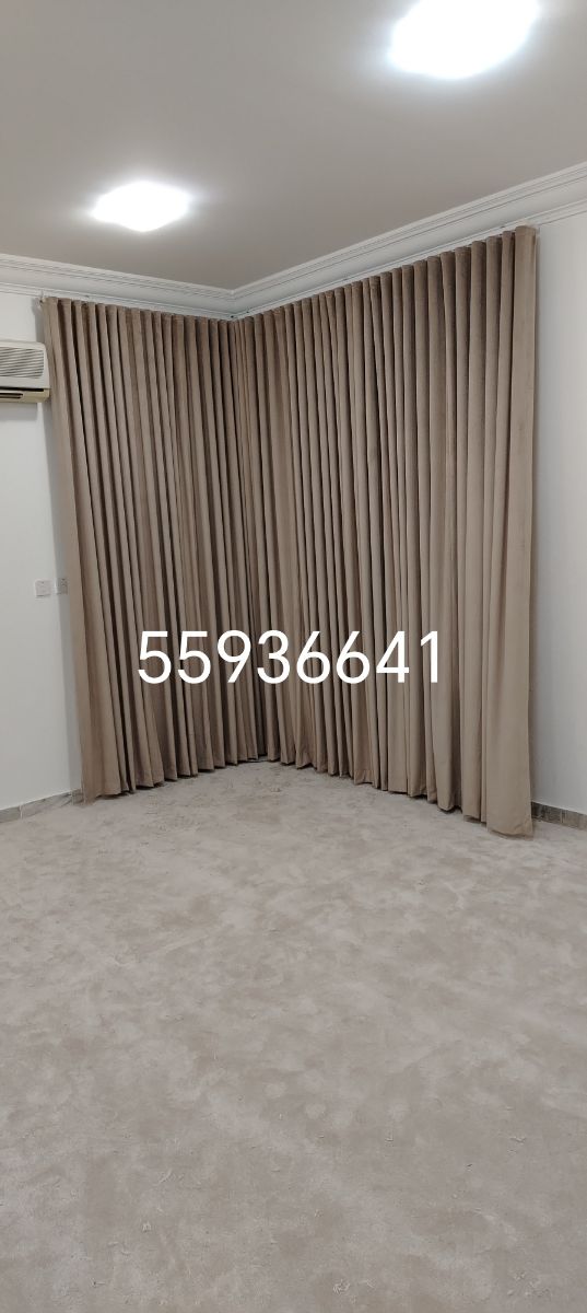 Wave design curtain and sofa carpet need anyone call and WhatsApp number 55936641 - Image 4