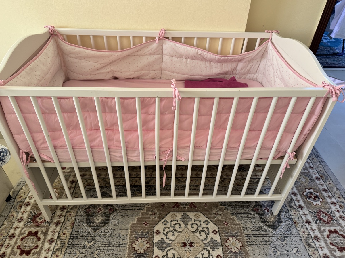 Ikea baby cot - Image 4