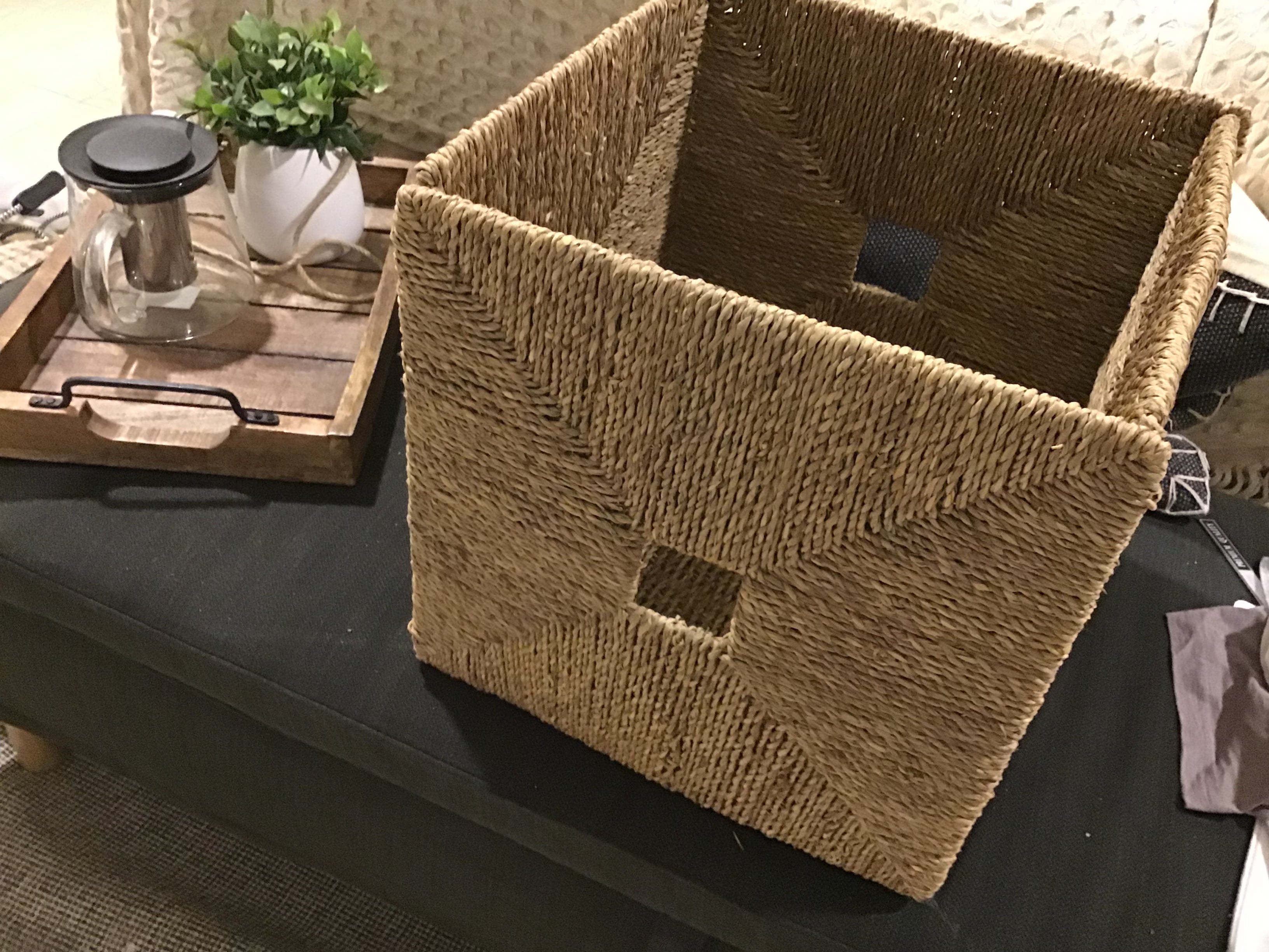 Ikea seagrass basket  - Image 2