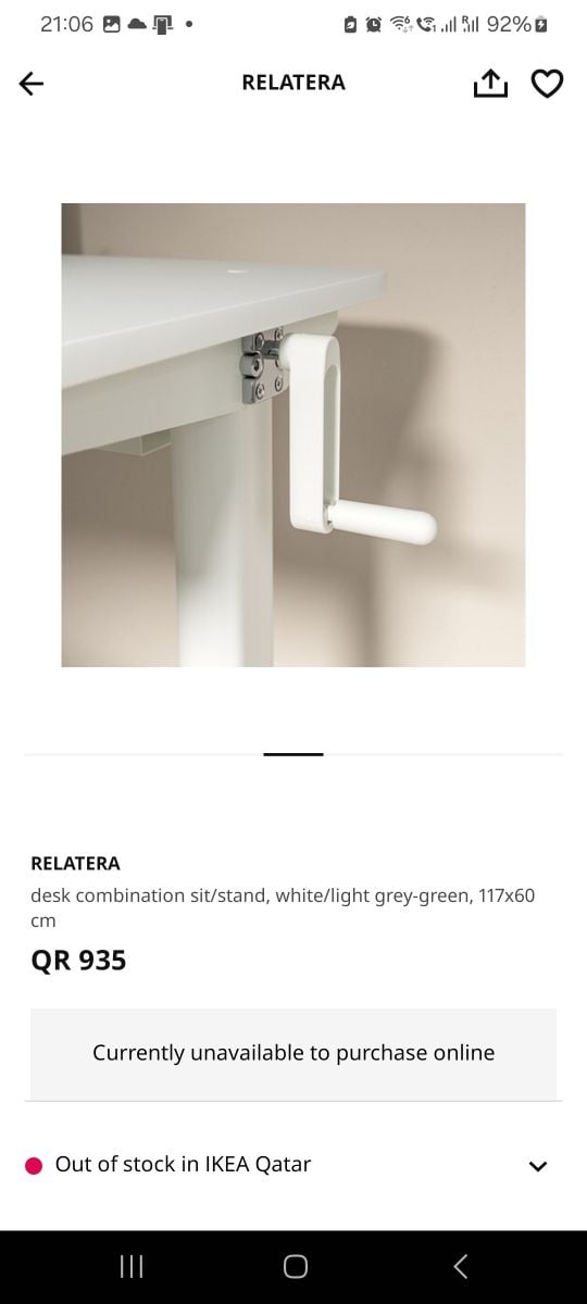 Adjustable new desk sit / stand - Image 4