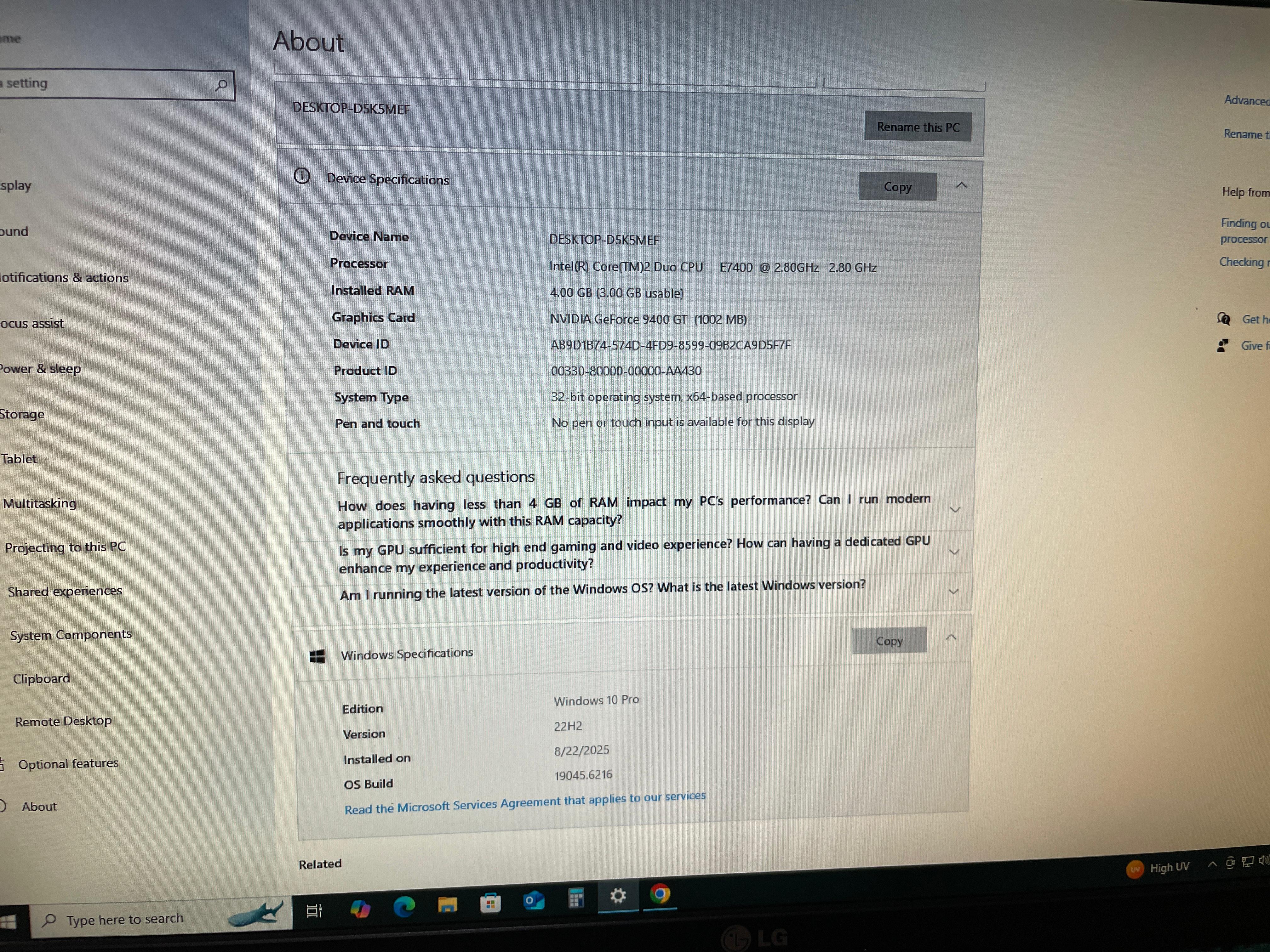 Desk top computer - Image 2