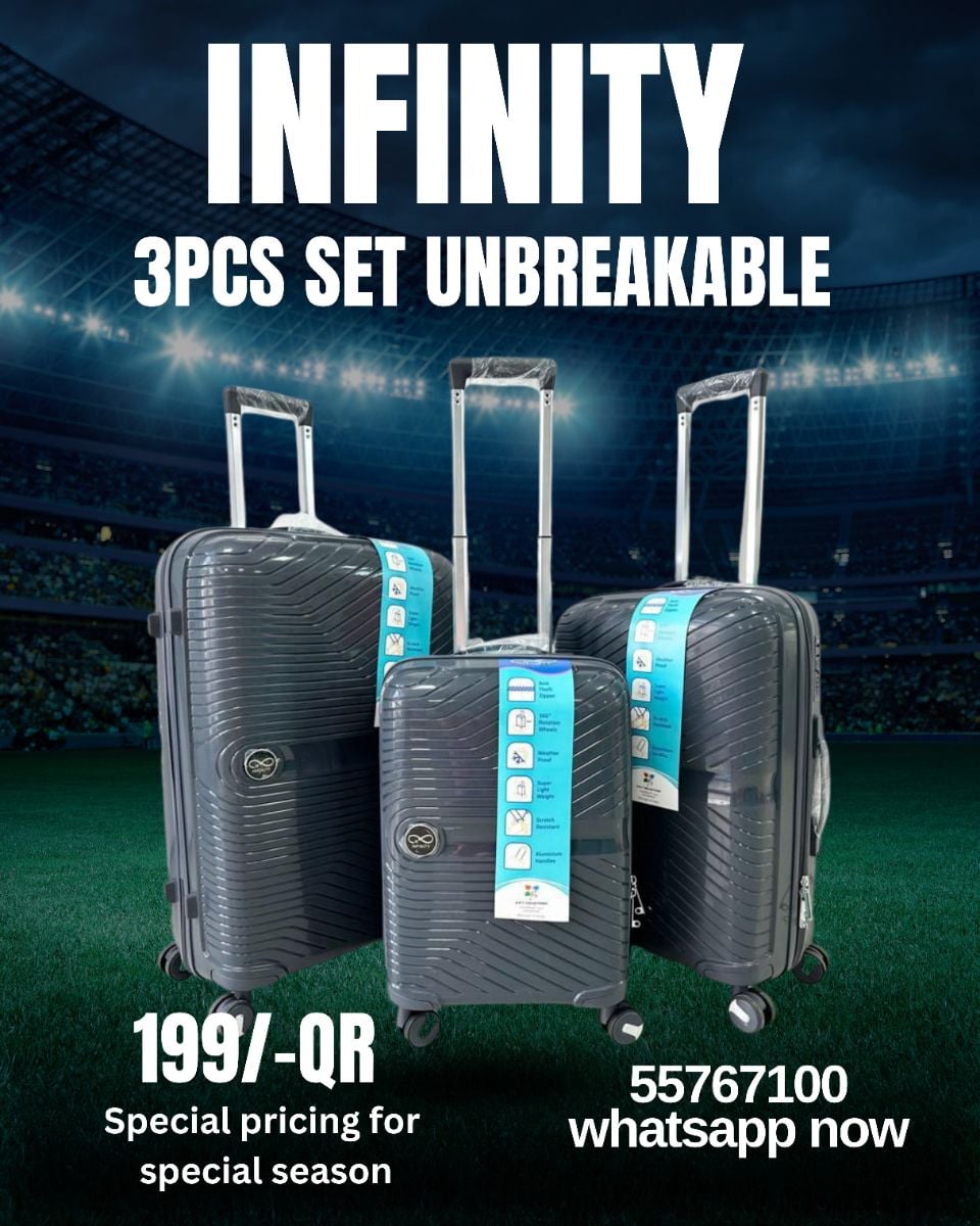 Infinity luggage bags 3pcs set - Image 1