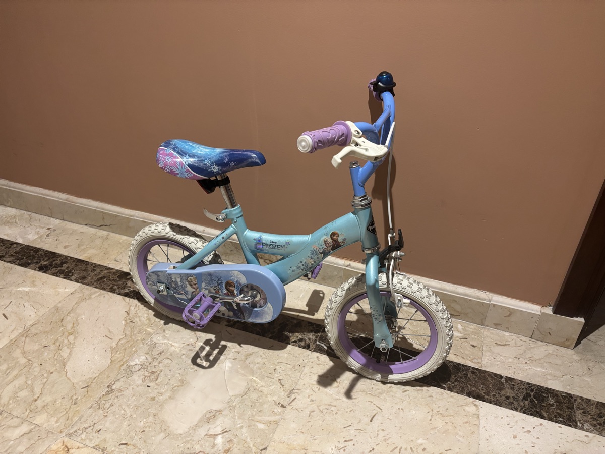 Huffy Bicycle Frozen theme (training wheels included) - Image 2