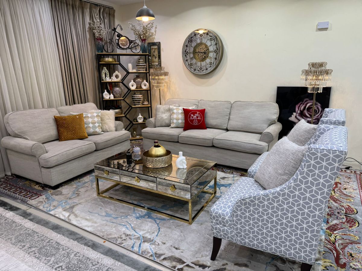 Brend new {HOME CENTER  } sofa set  for sell good condtion  call or what's app  71532454 - Image 8