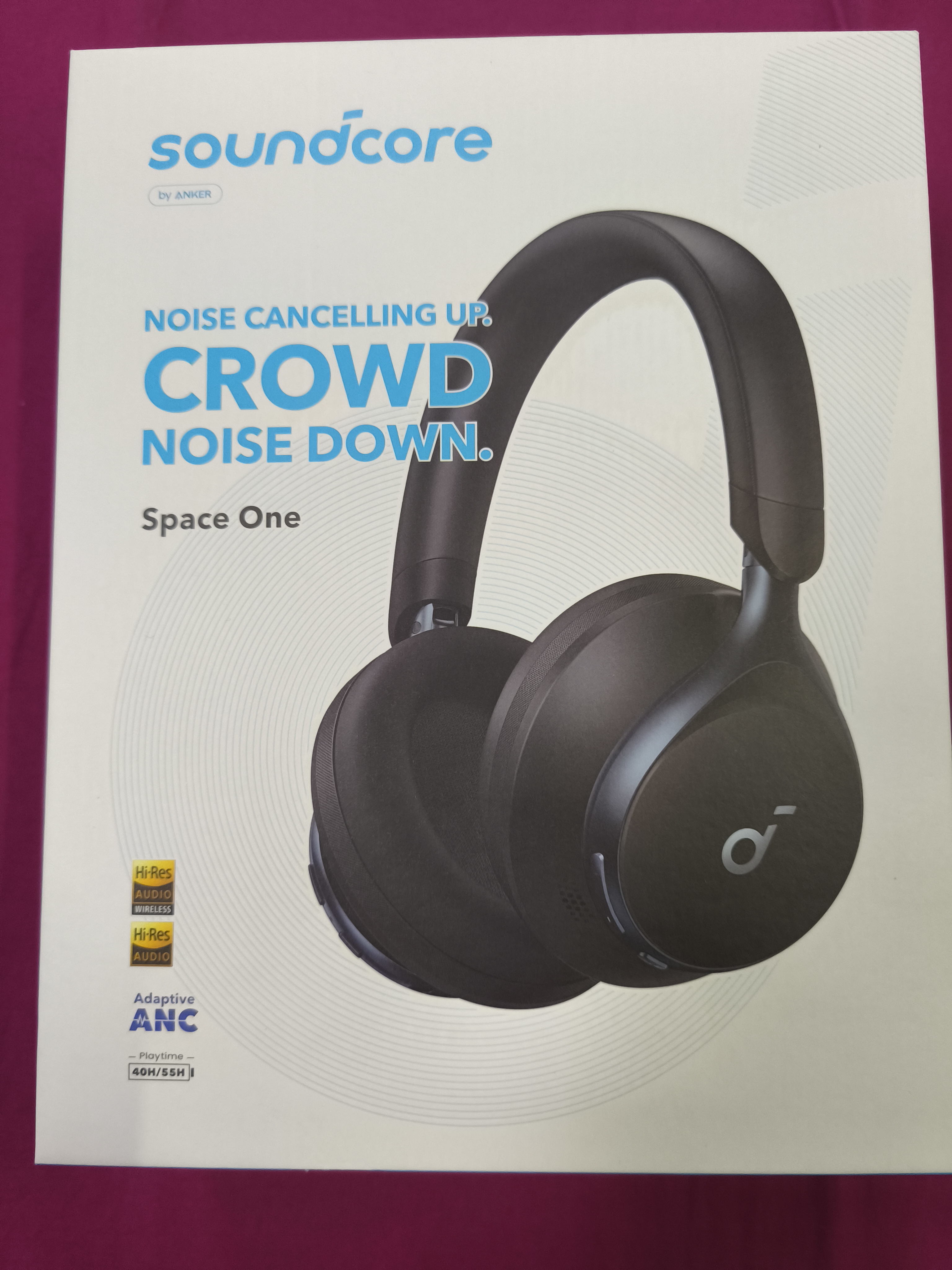Anker Soundcore Space One (Black) – Premium ANC Headphones - Image 6