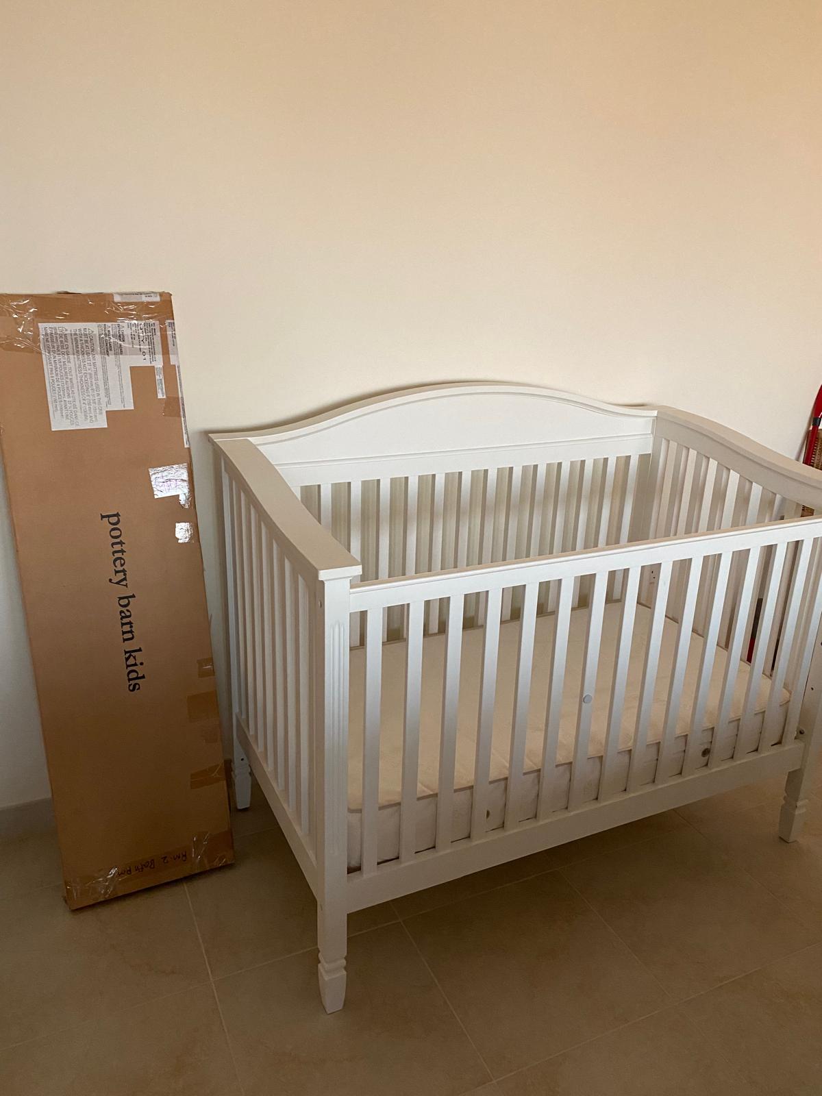 Pottery Barn Water Base Crib Set - Image 4