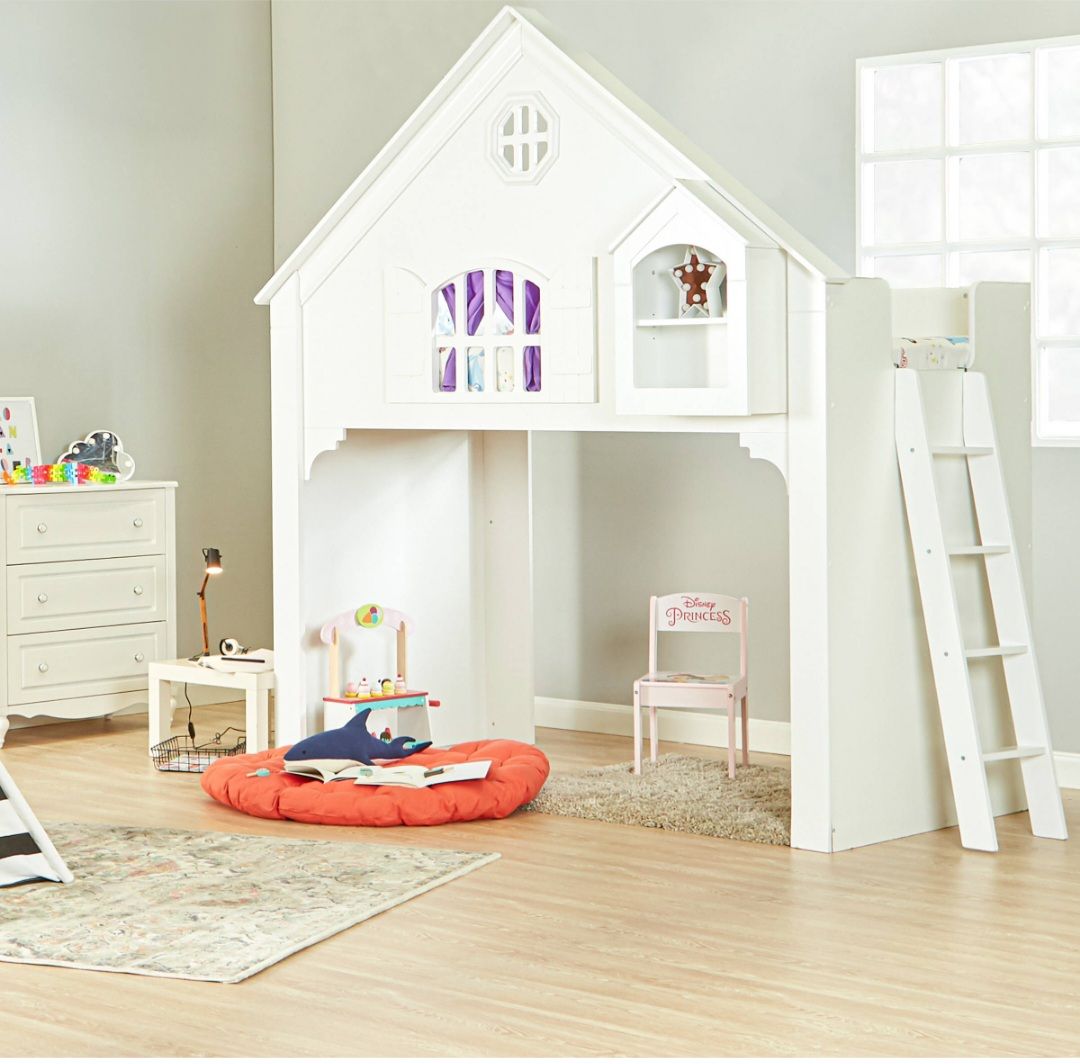 Dollhouse Bunk bed 90×200 cms - Image 4