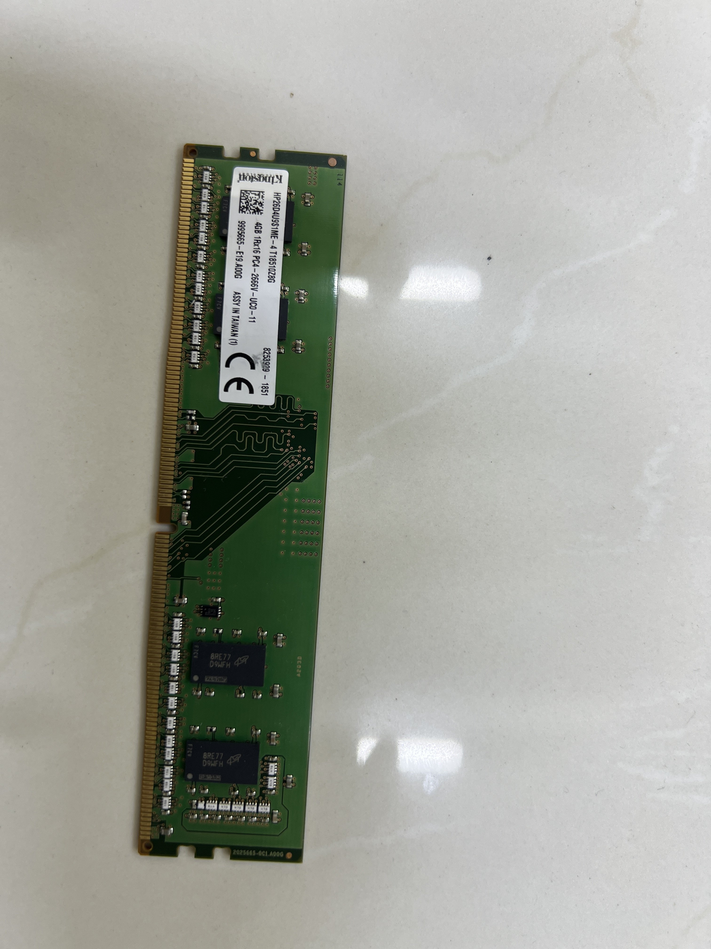 Kingston DDR4 - 4GB RAM - Image 1