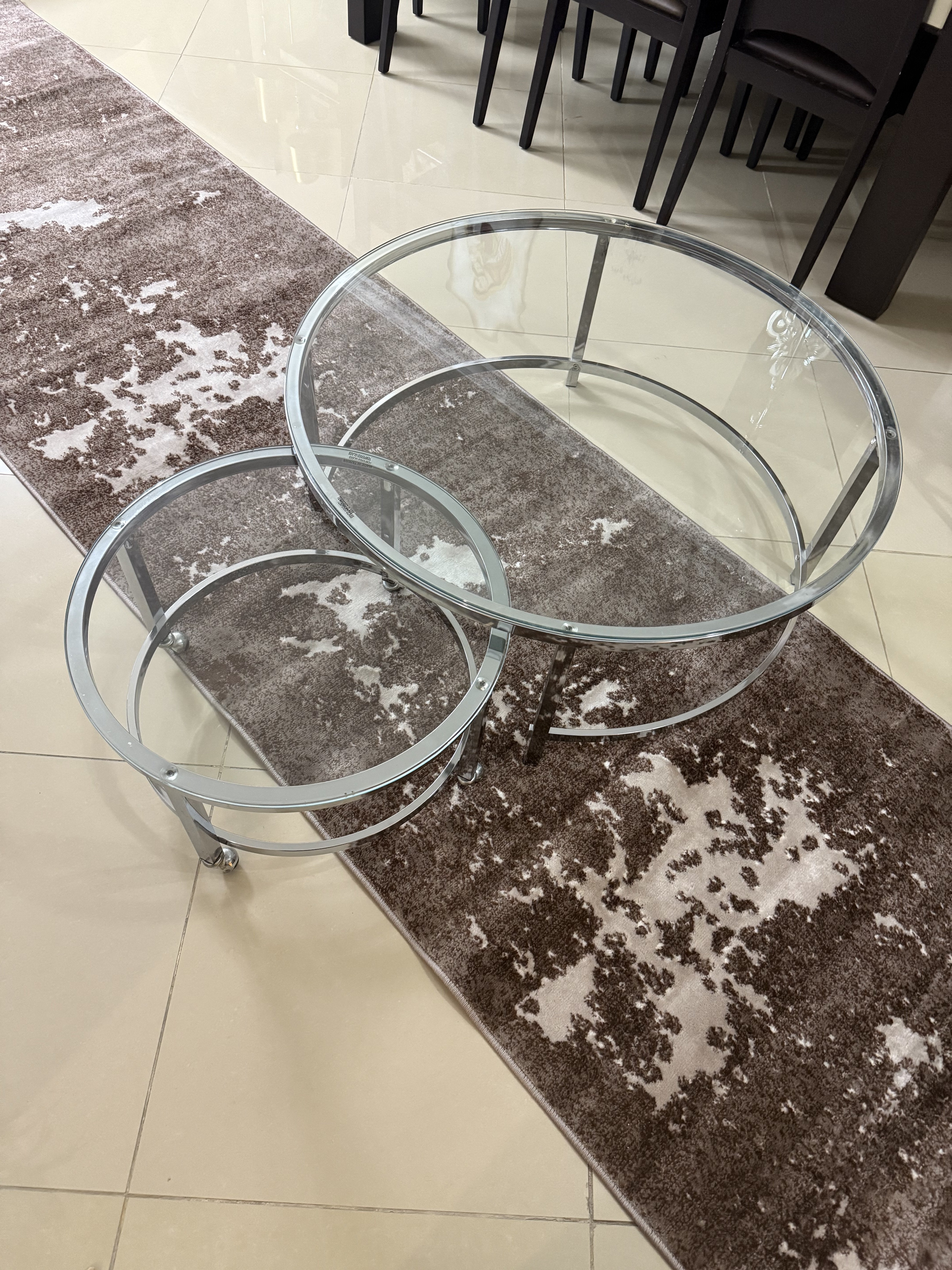 2 glass table - Image 2