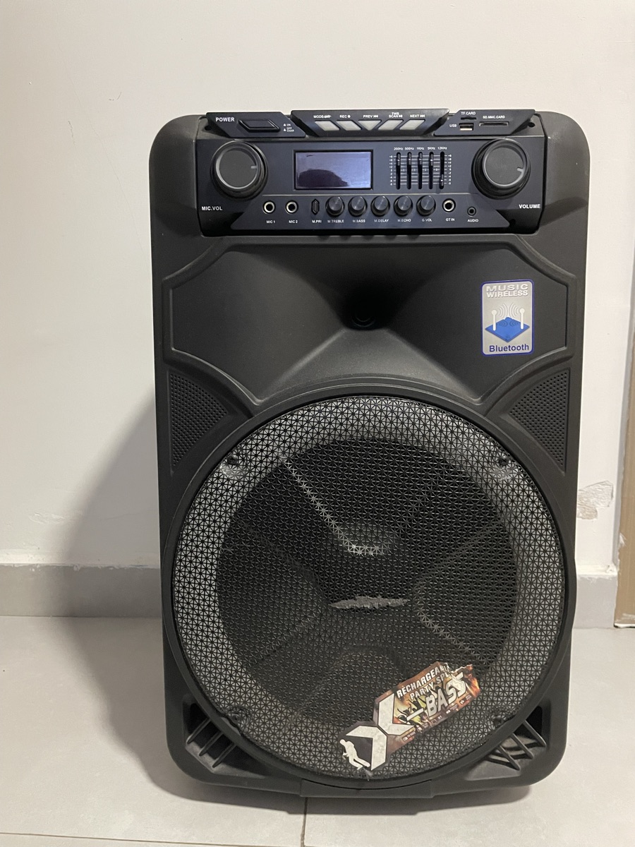 Olsenmark Omms1180 Party Speaker With Remote Control & Mic - Black - Image 5