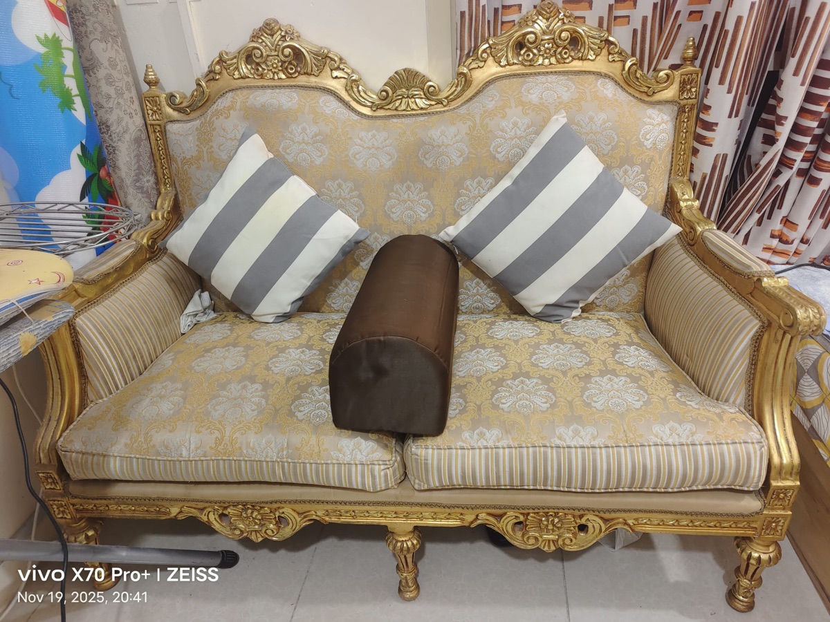 Queen Size Bed, Wardrobes, 2 Seater Sofa - Image 2