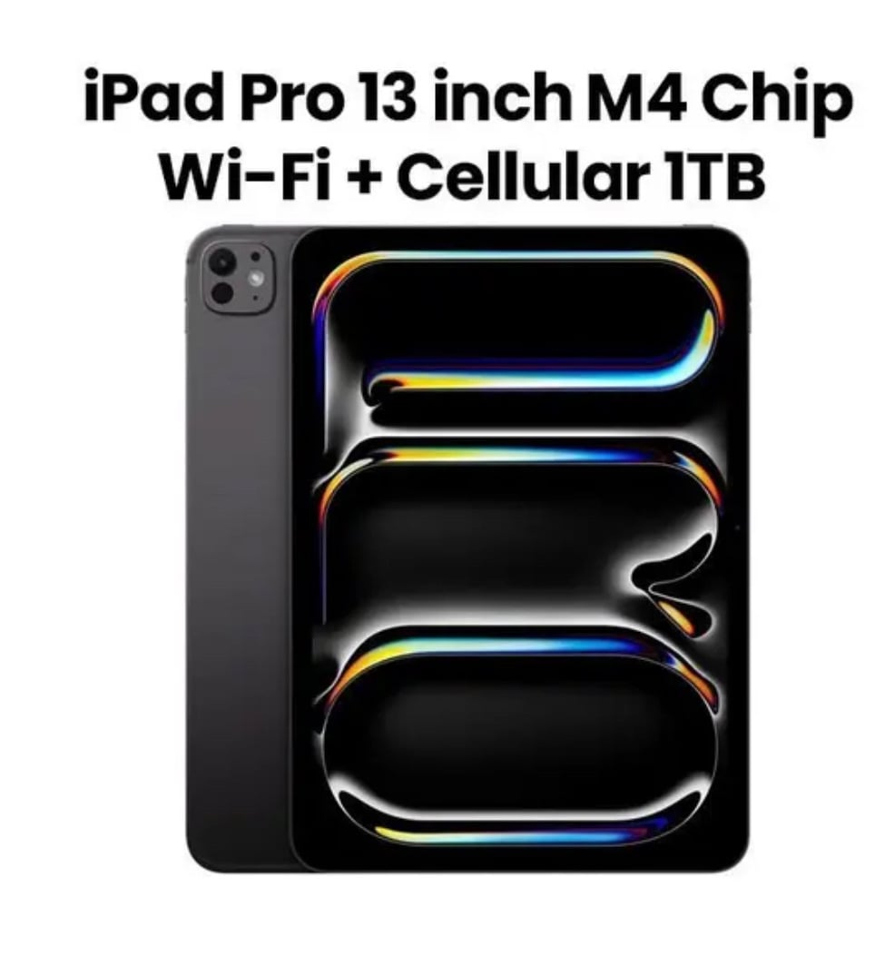 iPad Pro 13inch M4 1TB, original Apple case and Apple Pencil - Image 1