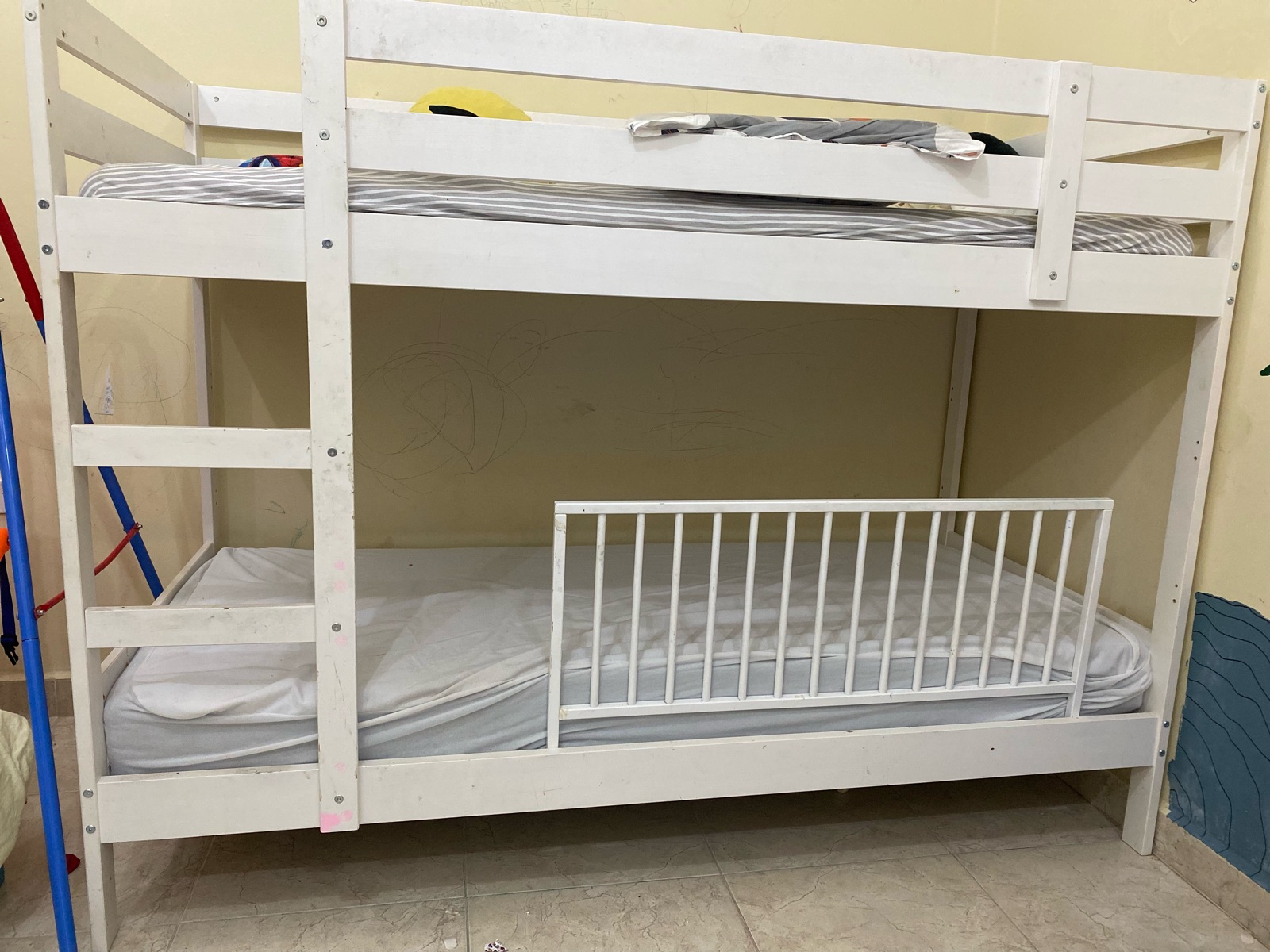 Ikea kids bunk and Mattress - Image 2