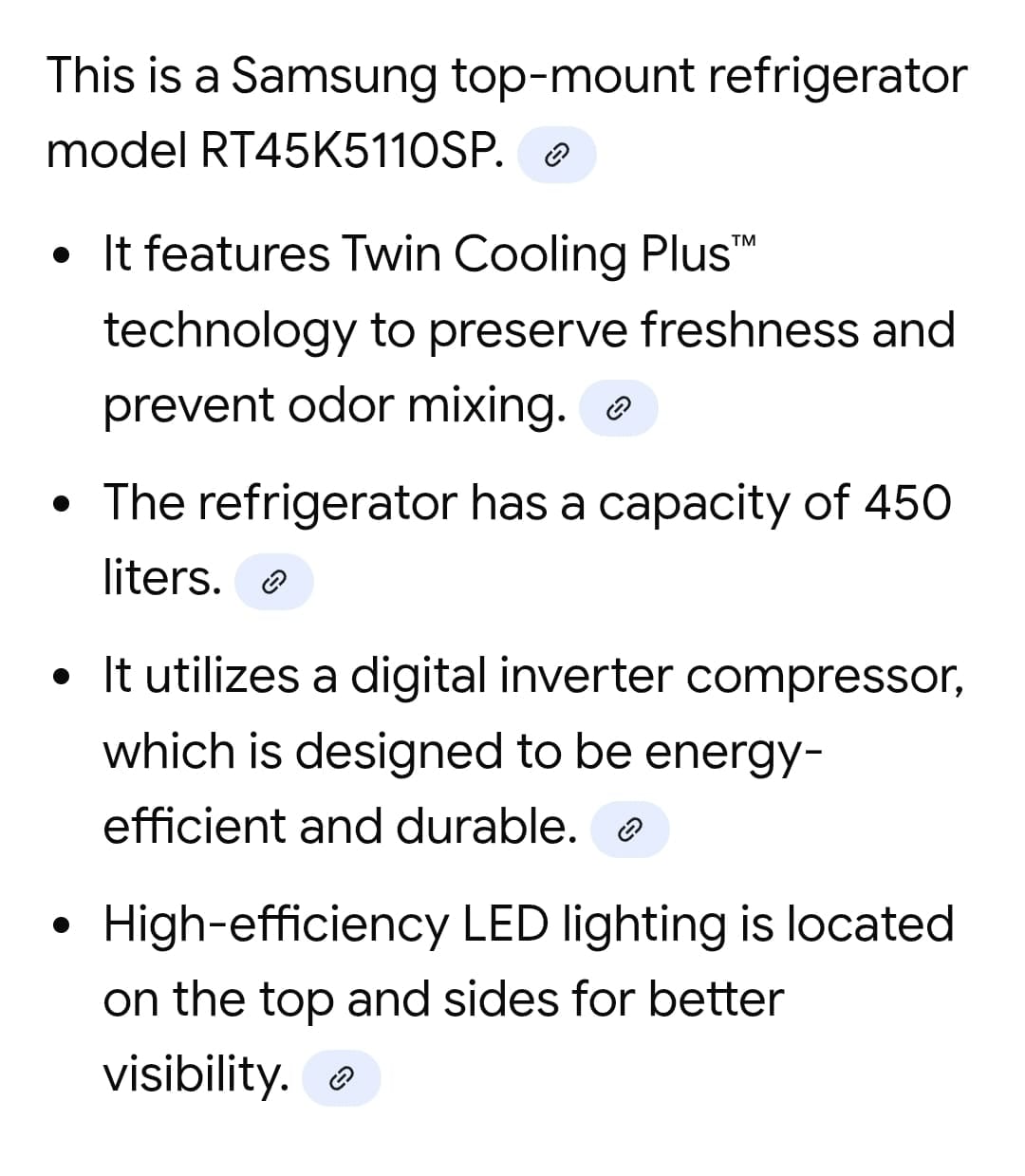 amsung Double Door Refrigerator-450 L (RT45K5000WW) in Excellent Condition - Image 6