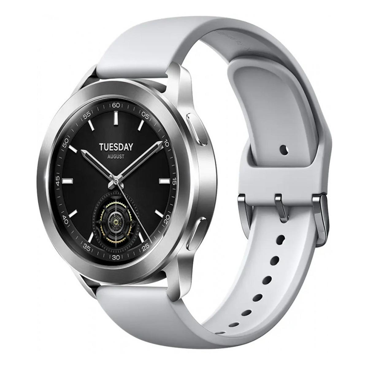 Xiaomi Watch S3 Smart Watch, 1.43 inches, Silver - Image 1